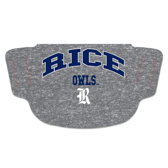 Mascarillas faciales con diseño de los Rice Owls