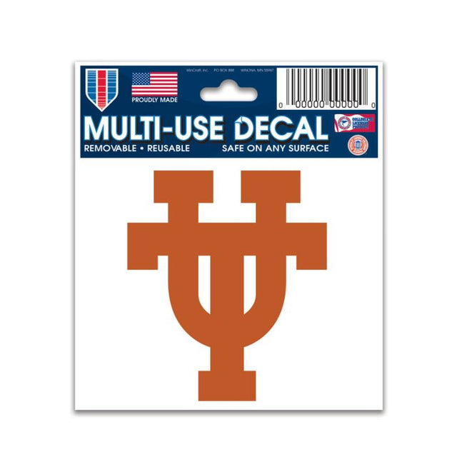 Texas Longhorns SECONDARY LOGO Multi-Use Decal 3" x 4"