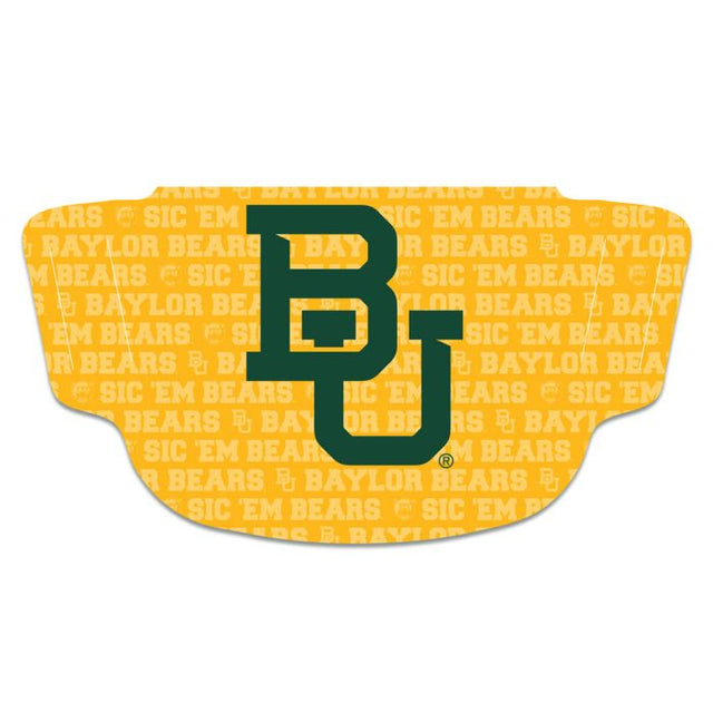 Mascarillas faciales para fanáticos de los Baylor Bears