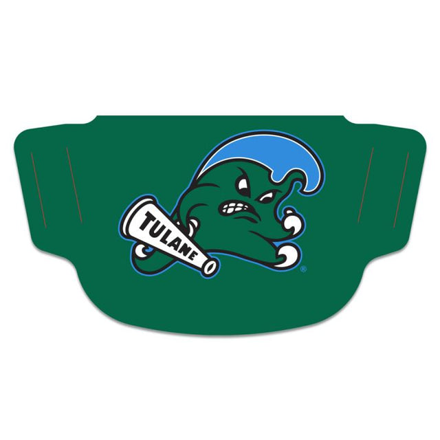 Tulane Green Wave Fan Mask Face Covers