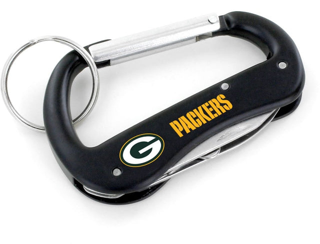 Green Bay Packers Carabiner Multi Tool Keychain (SP) -KT-1000-19