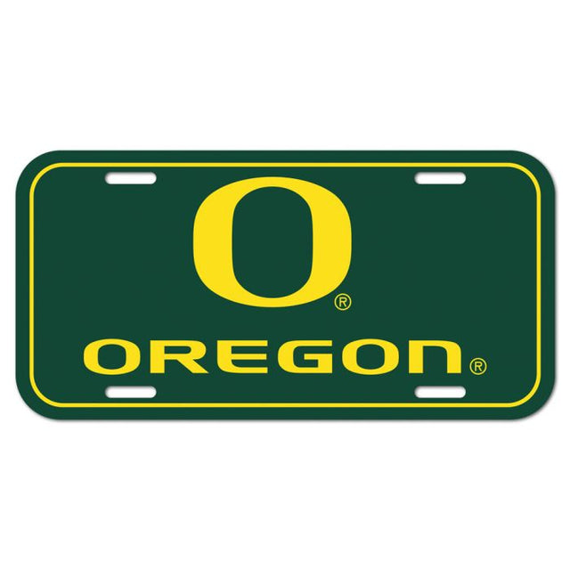 Oregon Ducks License Plate