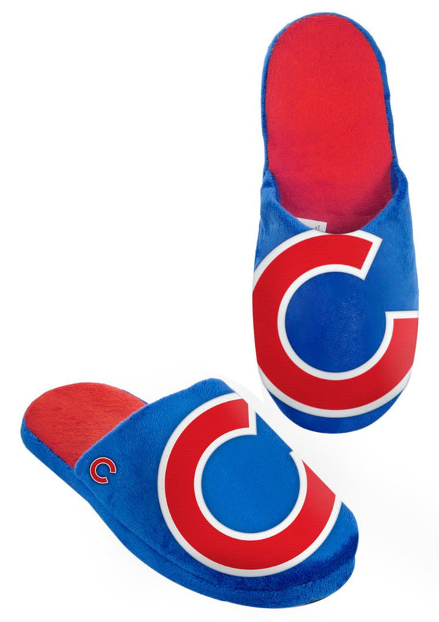 Chicago Cubs Slipper - Men Big Logo - (1 Pair) - L