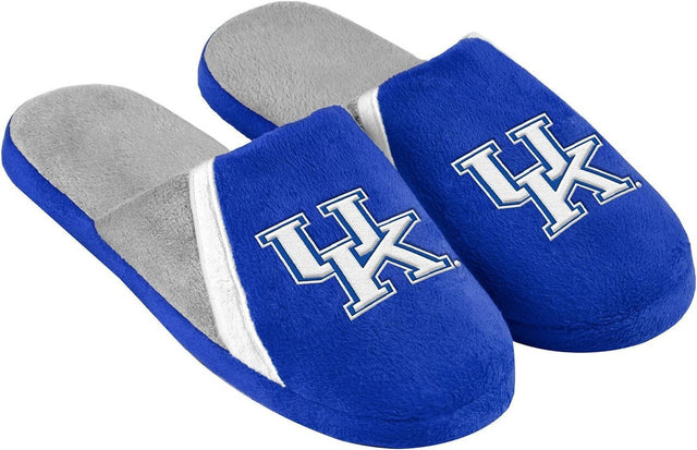 Pantuflas Kentucky Wildcats para hombre con logotipo grande (1 par) - XL