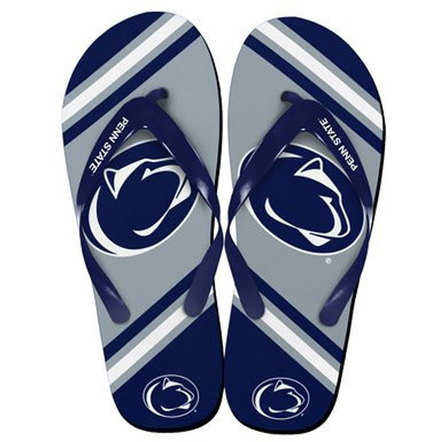 Chanclas unisex con logo grande y degradado de los Penn State Nittany Lions (1 par) - L