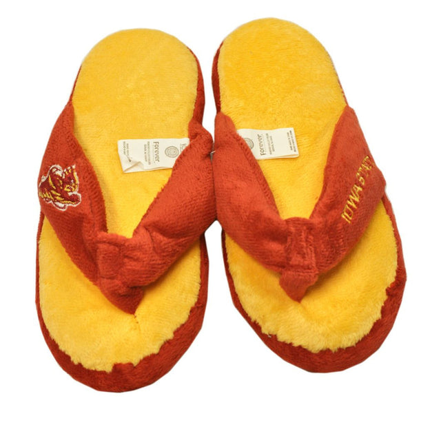 Chanclas tipo chanclas para mujer Iowa State Cyclones (1 par) - XL