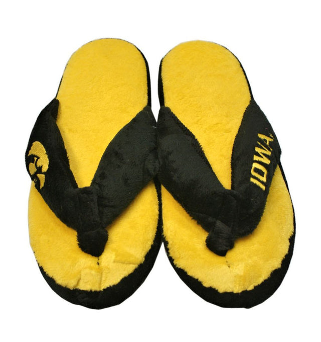 Zapatillas Iowa Hawkeyes - Chanclas tipo chancla para mujer (1 par) - XL