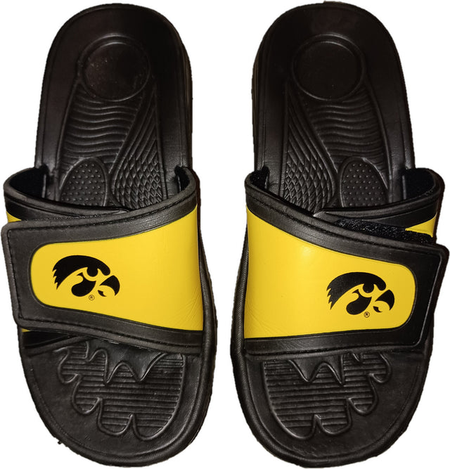 Chanclas Iowa Hawkeyes para ducha para hombre (1 par) - XL