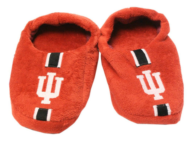 Pantuflas Indiana Hoosiers, para jóvenes, talla 4 a 7, 13 a 1, rayas (1 par), XL