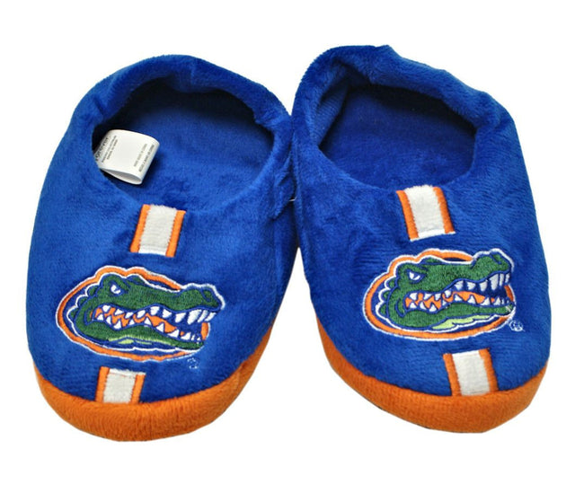 Pantuflas Florida Gators, para jóvenes, talla 4-7, 13-1, rayas (1 par), XL