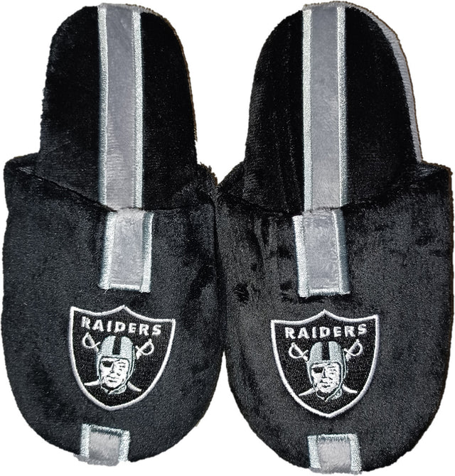 Zapatillas de deporte de los Las Vegas Raiders, para jóvenes, talla 7-8, rayas (1 par), talla XL