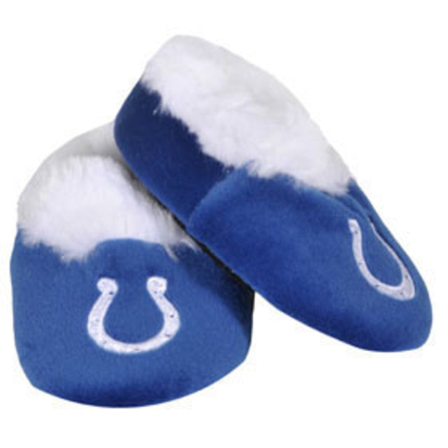 Pantuflas de los Indianapolis Colts - Botines para bebé - 12 a 24 meses - XL