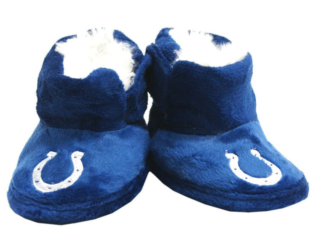 Pantuflas de los Indianapolis Colts - Bota alta para bebé - 12 a 24 meses - XL