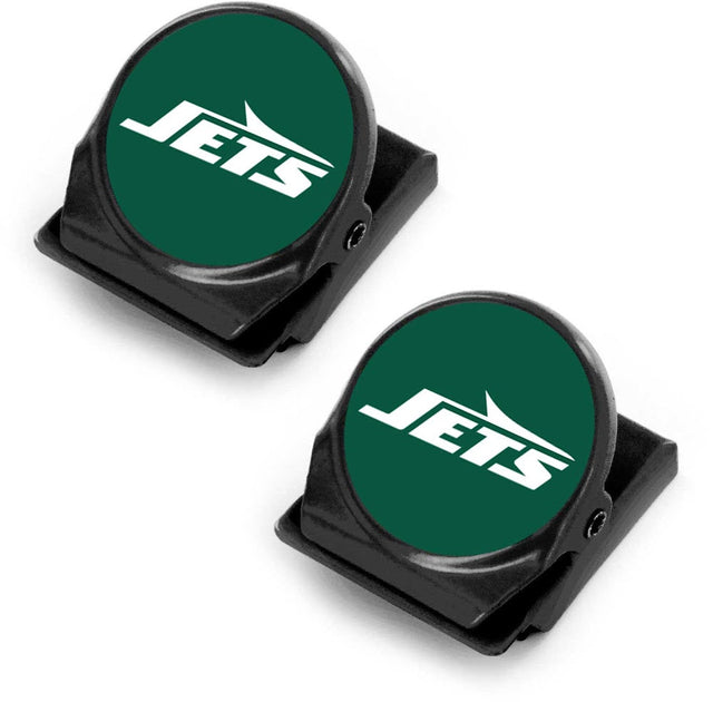 Imán con clip para notas de los New York Jets, paquete de 2 - MG-1135-11