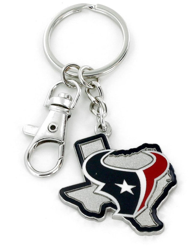 Llavero pesado con diseño del estado de Houston Texans - KT-473-32