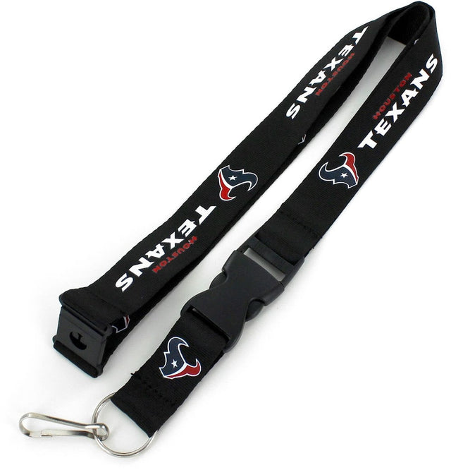 Cordón para el equipo Houston Texans (NEGRO) -LN-095-32-BK