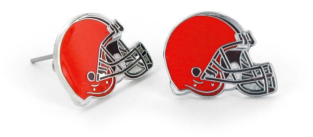 Pendientes con el logotipo de los Cleveland Browns -ER-094-03