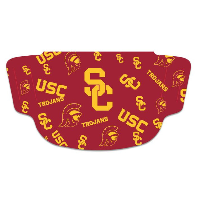 Cubrebocas para fanáticos de los USC Trojans SCATTERPRINT 1