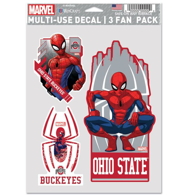 Ohio State Buckeyes / Marvel (c) Paquete multiusos para 3 fanáticos de MARVEL 2021