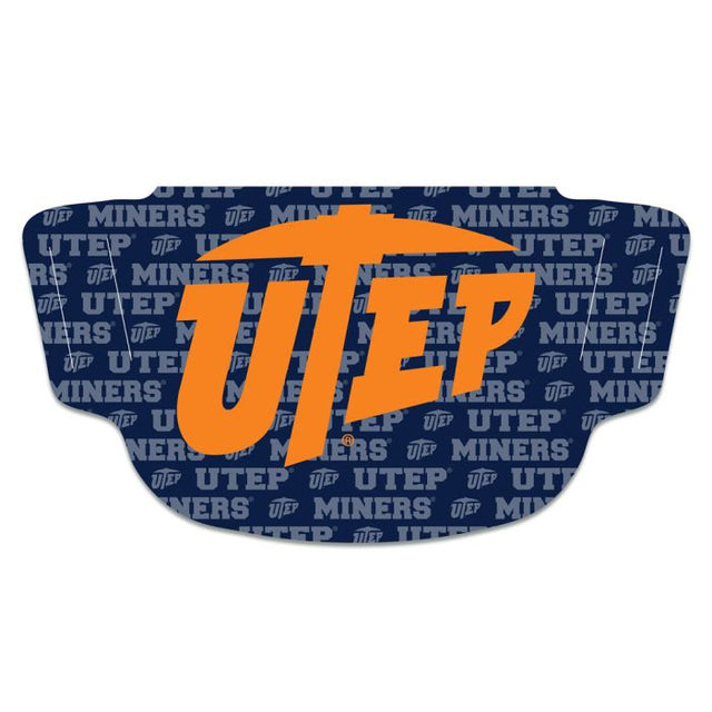 Mascarillas para fanáticos de los Mineros de UTEP