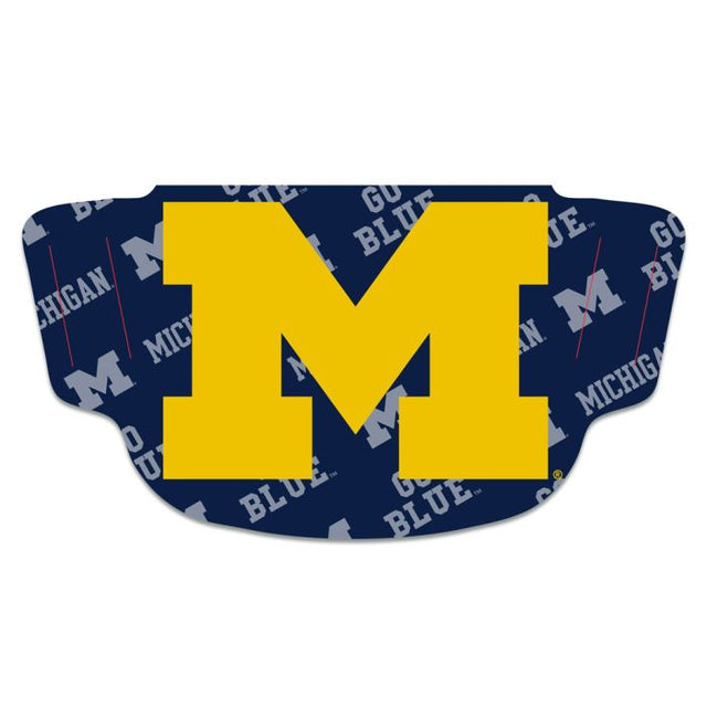 Mascarillas para fanáticos de los Wolverines de Michigan