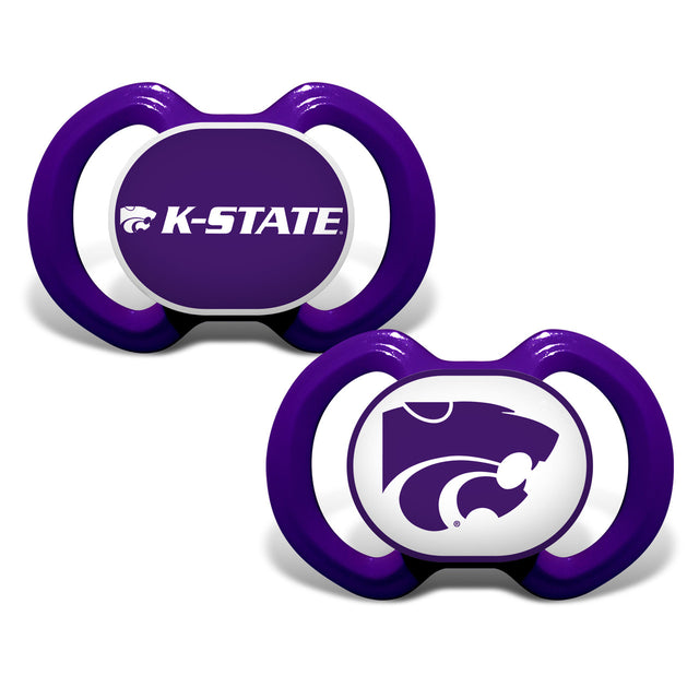 Paquete de 2 chupetes de Kansas State Wildcats