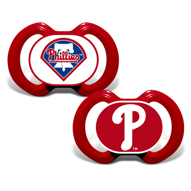 Paquete de 2 chupetes de los Philadelphia Phillies