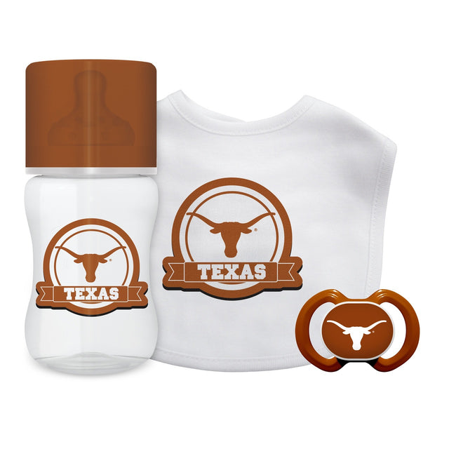 Set de regalo para bebé de 3 piezas de Texas Longhorns