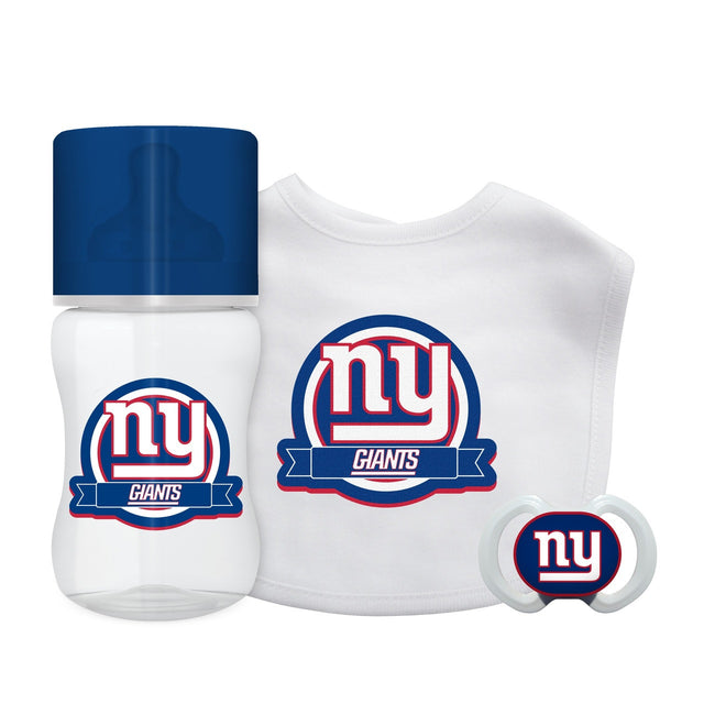 Set de regalo para bebé de 3 piezas de los New York Giants