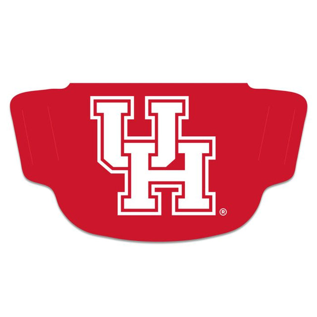 Cubrebocas con máscara de fanático de los Houston Cougars