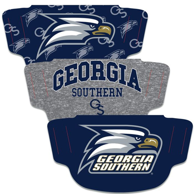 Paquete de 3 mascarillas para fanáticos de Georgia Southern Eagles