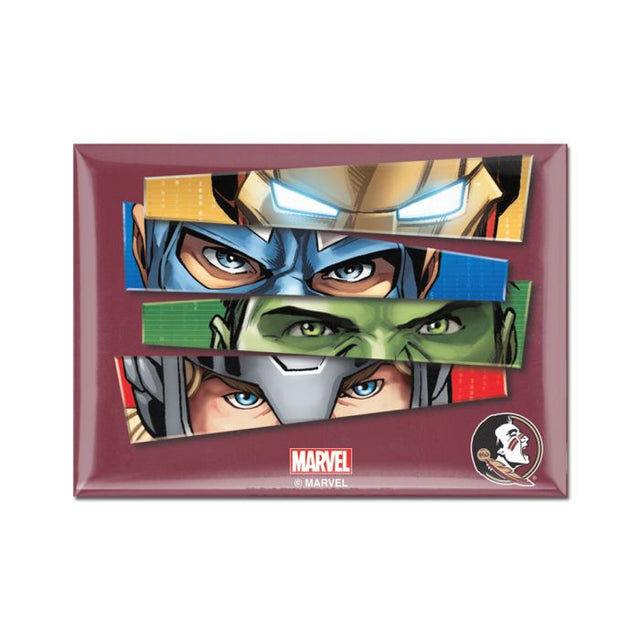 Florida State Seminoles / Marvel (c) 2021 MARVEL Metal Magnet 2.5" x 3.5"