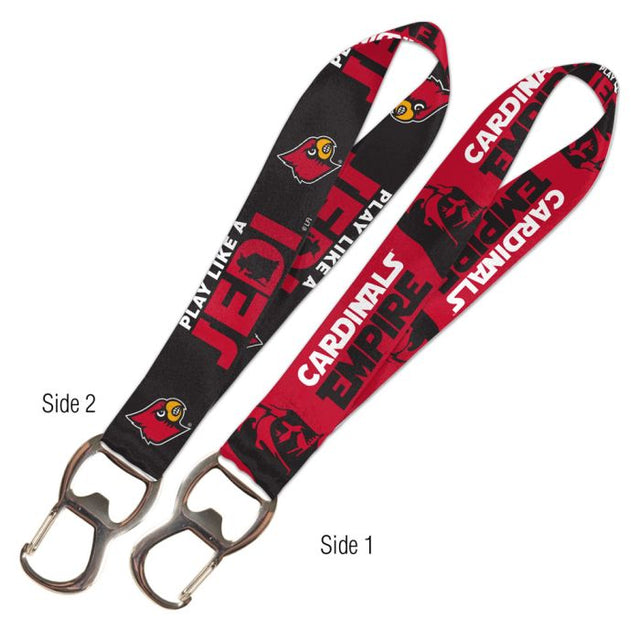 Louisville Cardinals / Star Wars Darth Vader &amp; Yoda Keystrap Bottle Opener