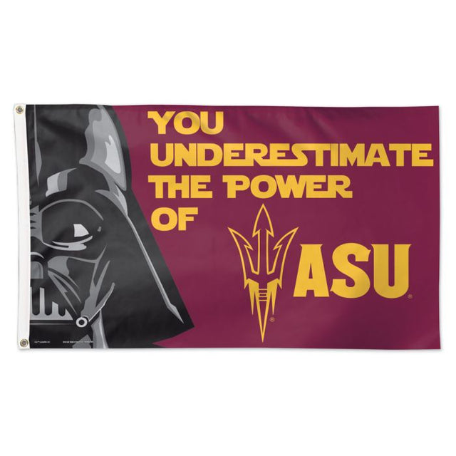 Bandera de lujo de Darth Vader de Star Wars / Arizona State Sun Devils, 3' x 5'