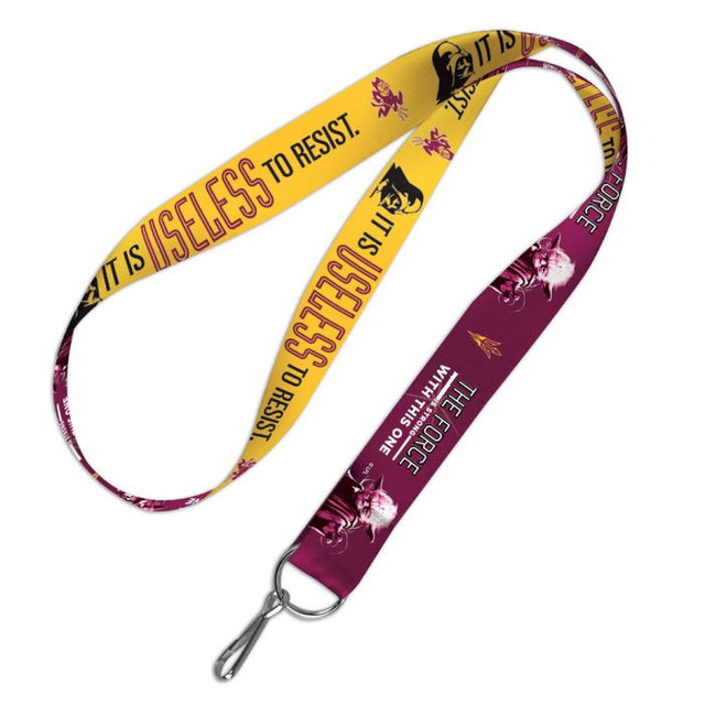 Arizona State Sun Devils / Star Wars Darth Vader &amp; Yoda Lanyard 1"