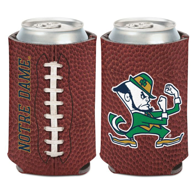 Enfriador de lata de FÚTBOL/DUENDE Notre Dame Fighting Irish de 12 oz.