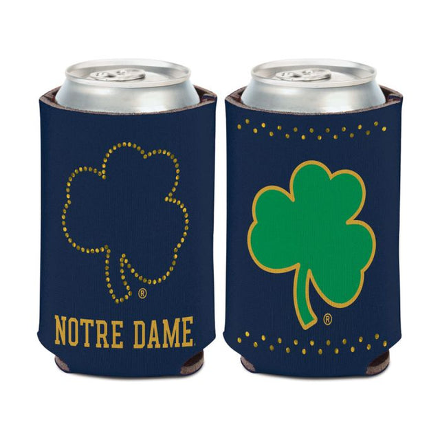 Enfriador de lata Bling Notre Dame Fighting Irish de 12 oz.