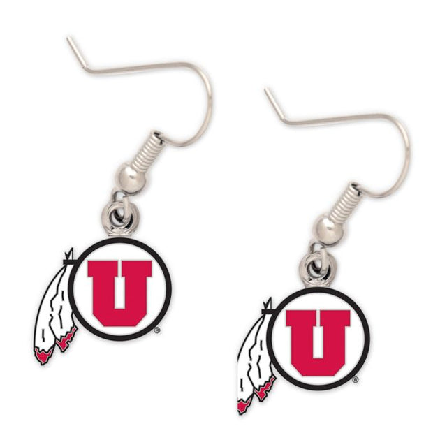 Utah Utes Earrings Jewelry Card