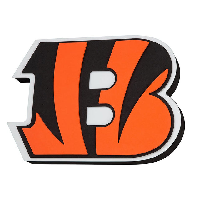 Letrero de pared con el logotipo del equipo Cincinnati Bengals -FF-595-02