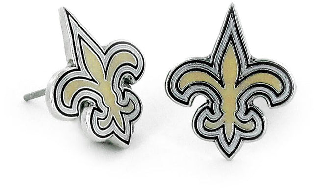 Pendientes con el logotipo de los New Orleans Saints -ER-094-22