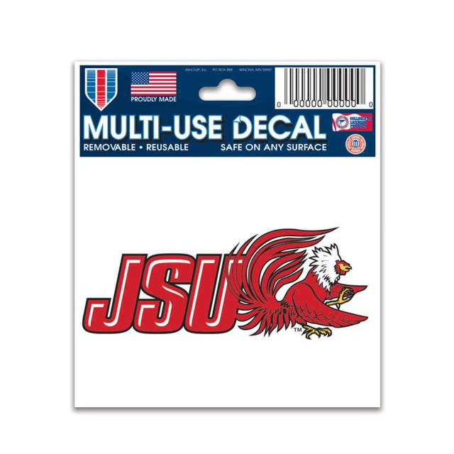 Calcomanía multiusos de los Jacksonville State Gamecocks, 3" x 4"