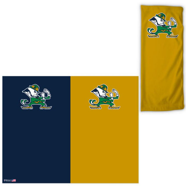 Envolturas para abanicos de dos colores de Notre Dame Fighting Irish