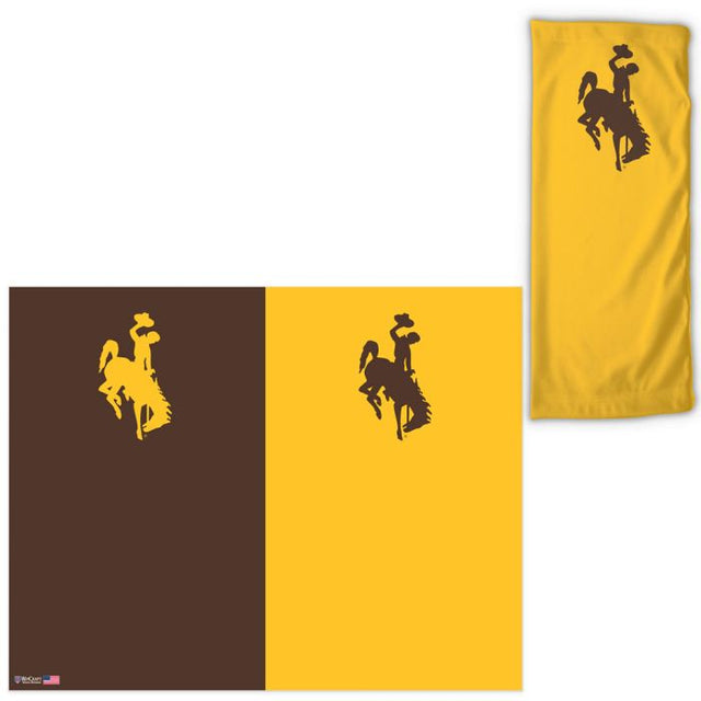 Envolturas para fanáticos de dos colores de los Wyoming Cowboys