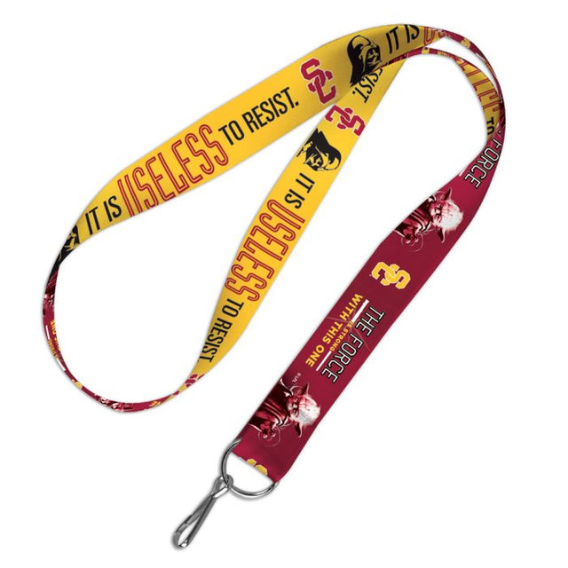 USC Trojans / Star Wars Yoda &amp; Darth Vader Lanyard 1"