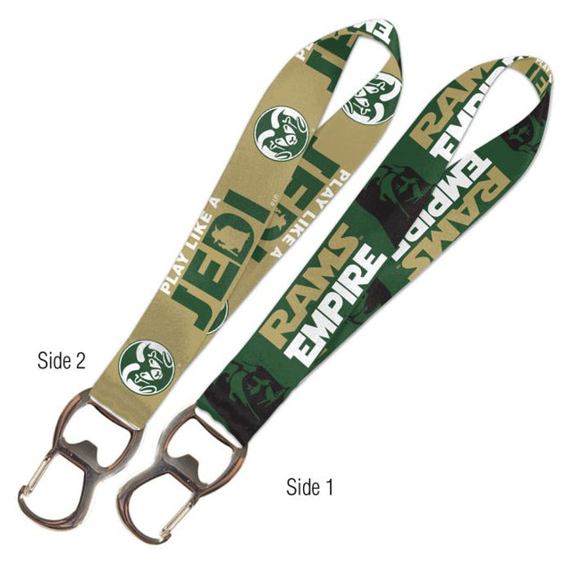 Colorado State Rams / Star Wars Darth Vader &amp; Yoda Keystrap Bottle Opener