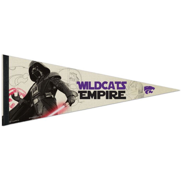 Kansas State Wildcats / Star Wars Darth Vader Premium Pennant 12" x 30"