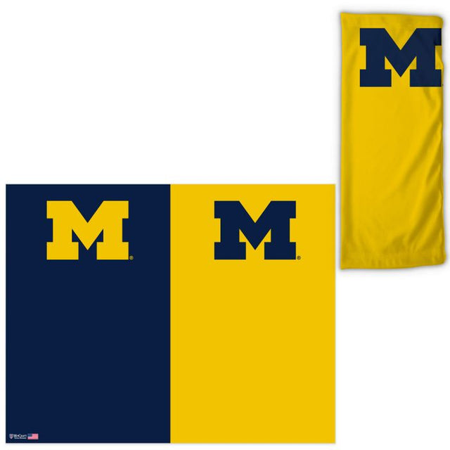 Envolturas para fanáticos de 2 colores de los Michigan Wolverines