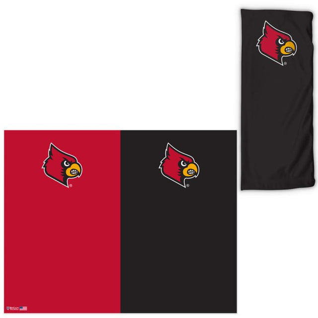 Envolturas para fanáticos de dos colores de los Louisville Cardinals