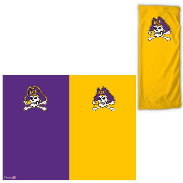 Envolturas para fanáticos de dos colores de East Carolina Pirates