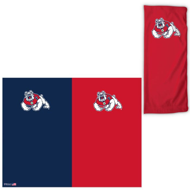 Envolturas para fanáticos de 2 colores de los Bulldogs de Fresno State